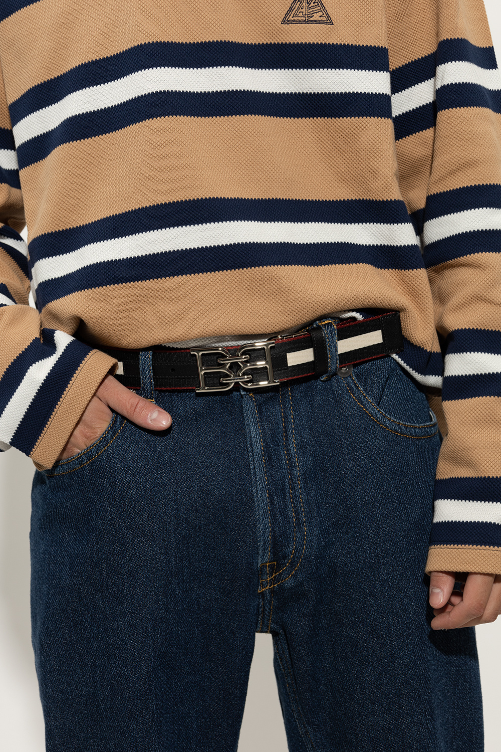 Bally Belt with logo