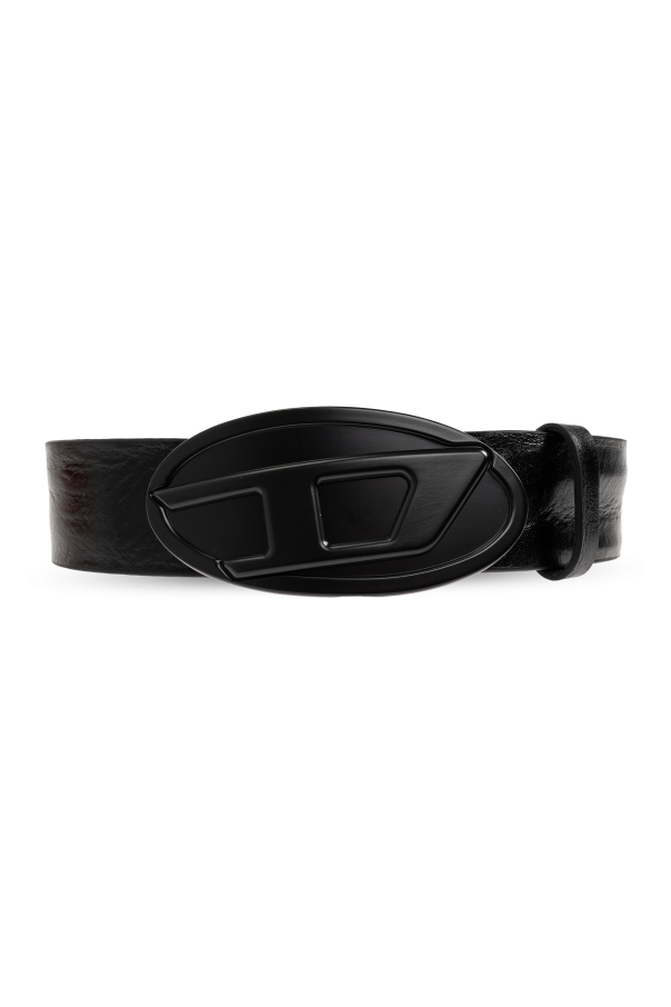 Leather belt 