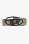 Diesel beige Belt with logo