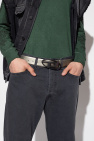 Diesel beige Belt with logo