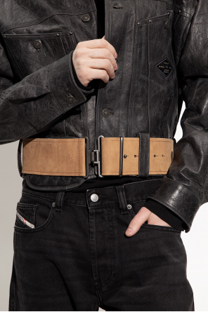 Diesel ‘B-Army’ leather belt