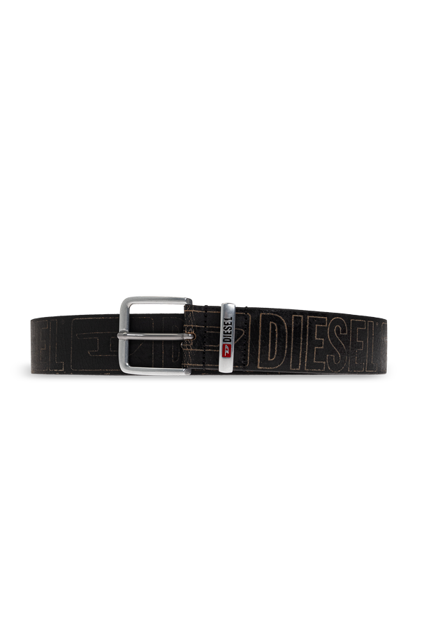 Leather belt ‘B-BISCOTTO OUTLINE’ od Diesel