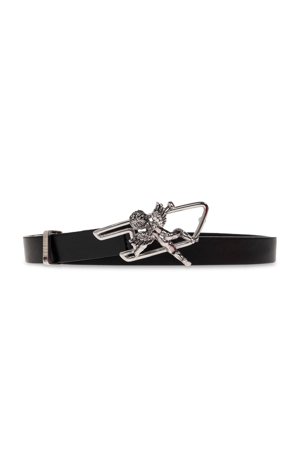 Leather belt ‘B-D LINE W ANGELl’ od Diesel