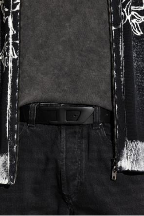 Diesel "B-D LOGO 2.0" leather belt