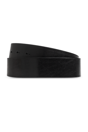 Diesel "B-D LOGO 2.0" leather belt