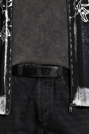 Diesel "B-D LOGO 2.0" leather belt