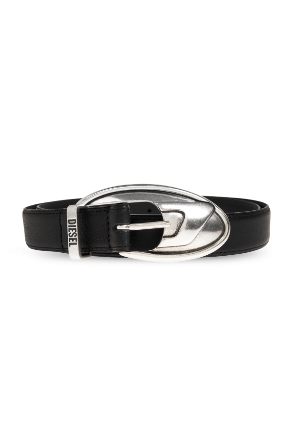 Leather belt 