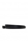 Diesel BLACK ‘B-Doublewrap’ leather belt