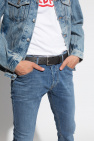 Diesel ‘B-Dyte’ belt with logo