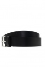 Diesel Leather belt with logo