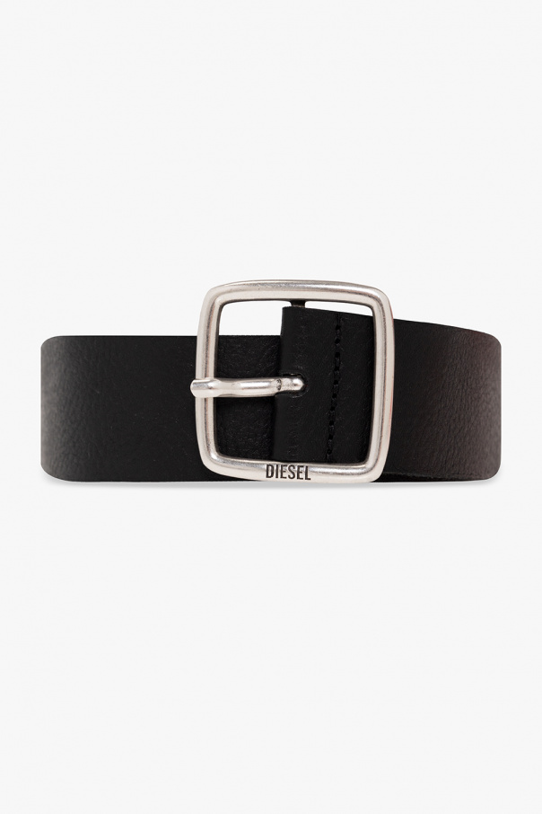 Diesel ‘B-END VETS’ leather belt