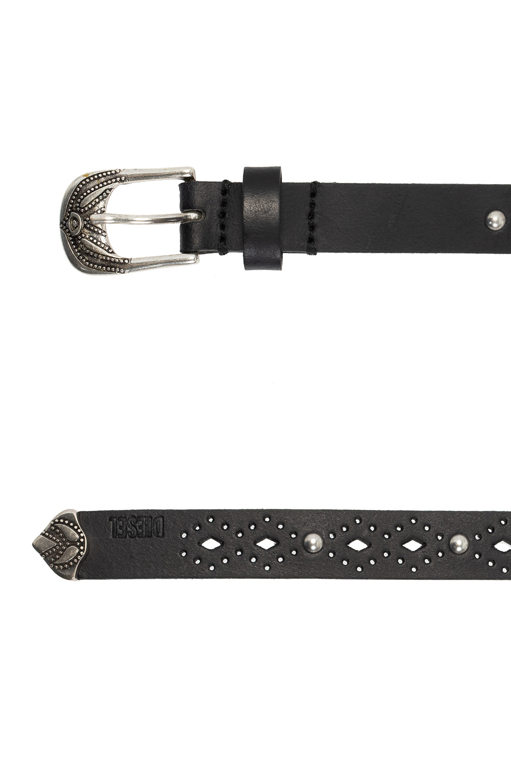 Diesel ‘B-Hor’ leather belt