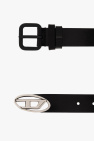 Diesel BLACK Belt with logo
