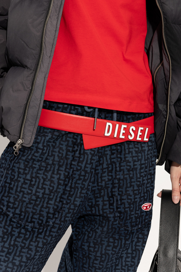 Diesel ‘B-LETTERS B’ leather COUTURE bag