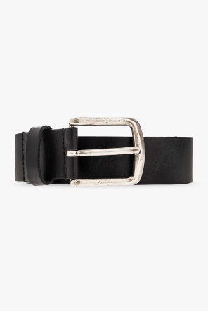 Leather belt