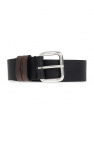 Diesel 'B-Met' leather belt