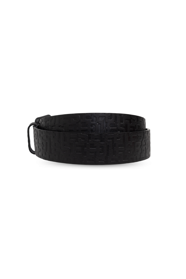 Diesel Leather belt ‘B-MONOGRAM’