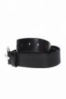 Diesel Leather belt with logo