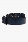 Diesel NAVY BLUE ‘B-STELLAR’ leather belt