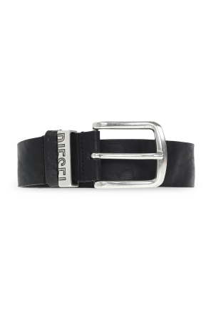 'B-Visible' leather belt