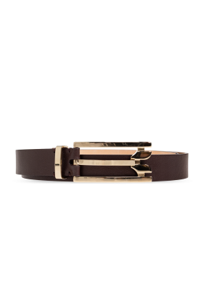 Leather belt