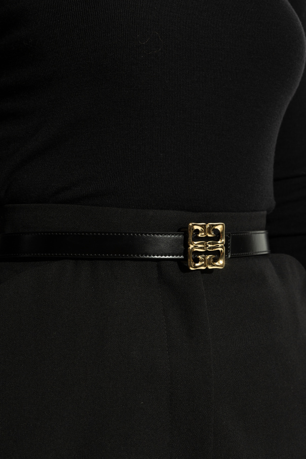 Givenchy Leather belt with logo