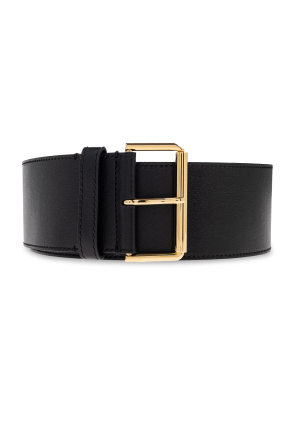 Leather belt