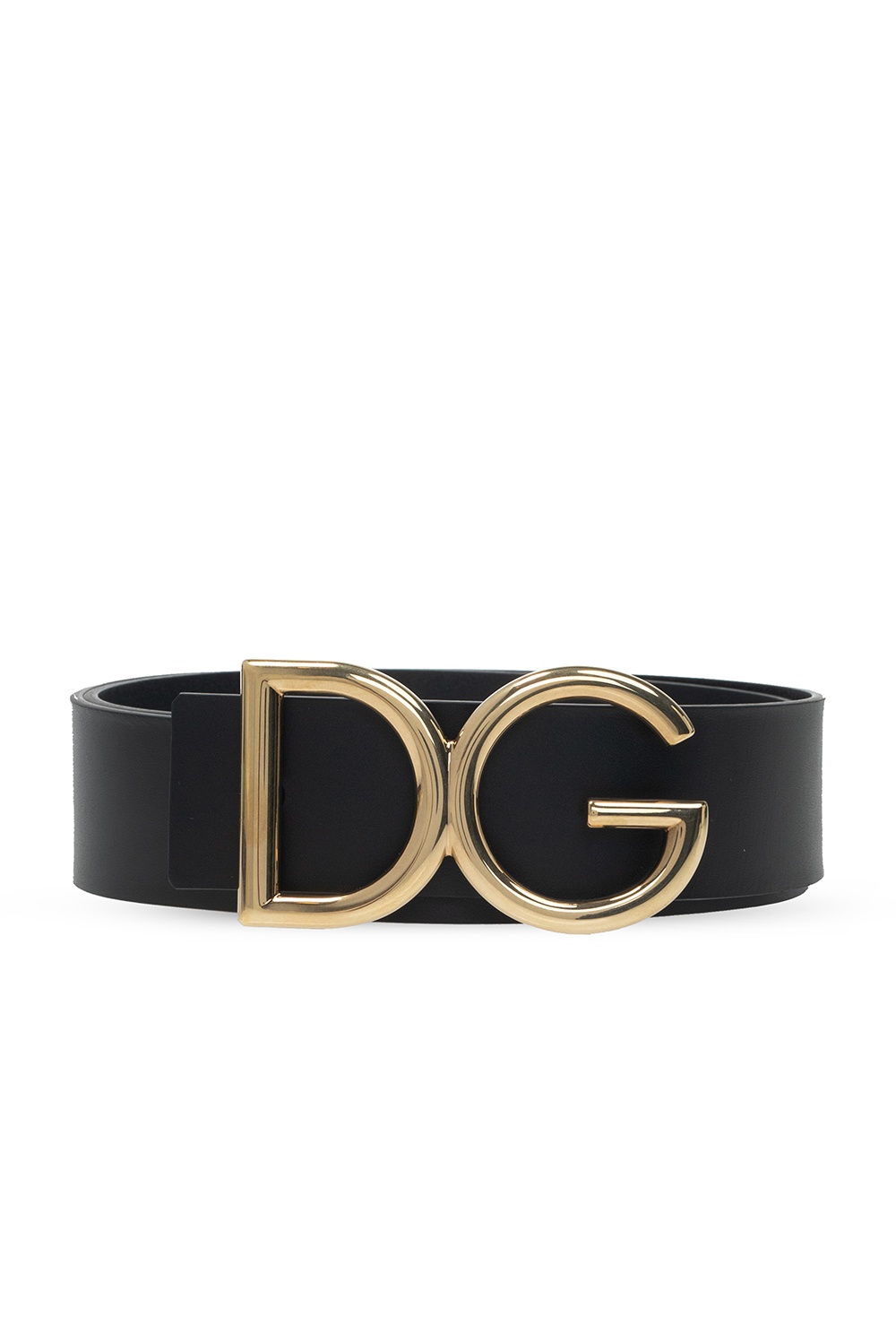 Dolce & Gabbana colour-block slogan-print T-lipstick Branded belt