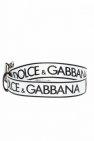 man dolce gabbana sweatshirts cotton blend logo print sweatshirt Logo-printed belt