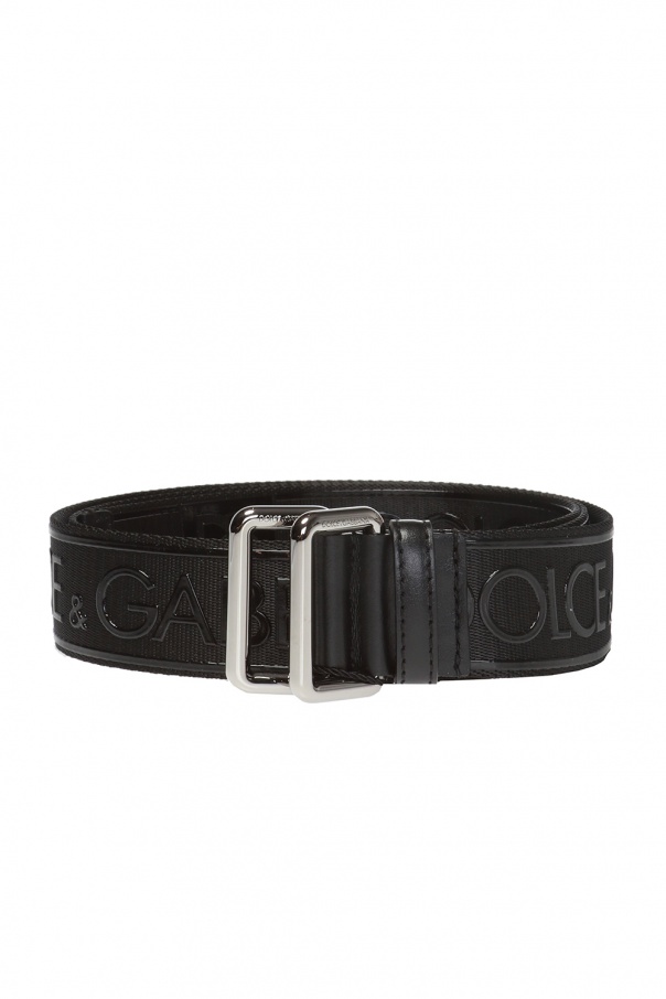Dolce & Gabbana Logo-printed belt