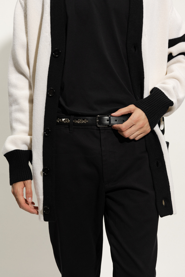 Dolce TALI & Gabbana Studded leather belt