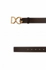 Dolce & Gabbana WOMEN ANKLE BOOT FLAT Belt with logo