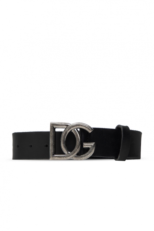 Dolce & Gabbana crystal embellished dress Leather belt