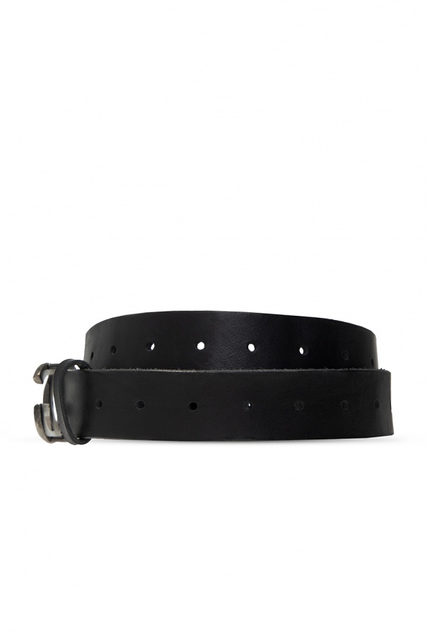 Dolce & Gabbana Verzierte Handschuhe Schwarz Leather belt