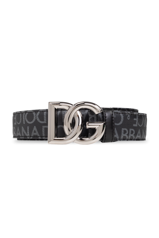Dolce & Gabbana Eyewear curve arm cat-eye glasses Belt with logo
