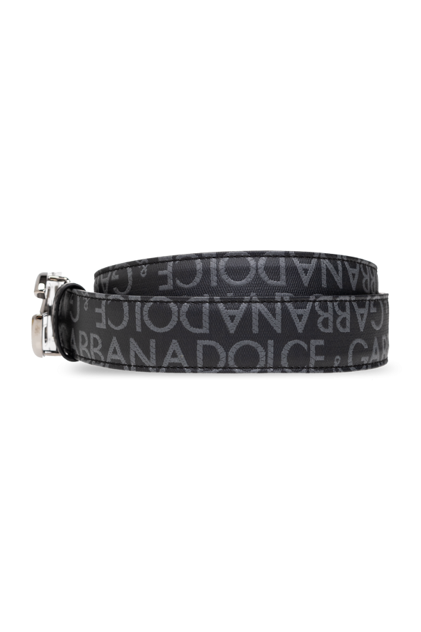 Dolce & Gabbana Eyewear curve arm cat-eye glasses Belt with logo