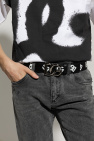 Dolce & Gabbana Leather belt with logo