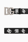 Dolce & Gabbana Leather belt with logo