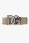 Dolce & Gabbana Handtasche mit Logo-Schild Weiß