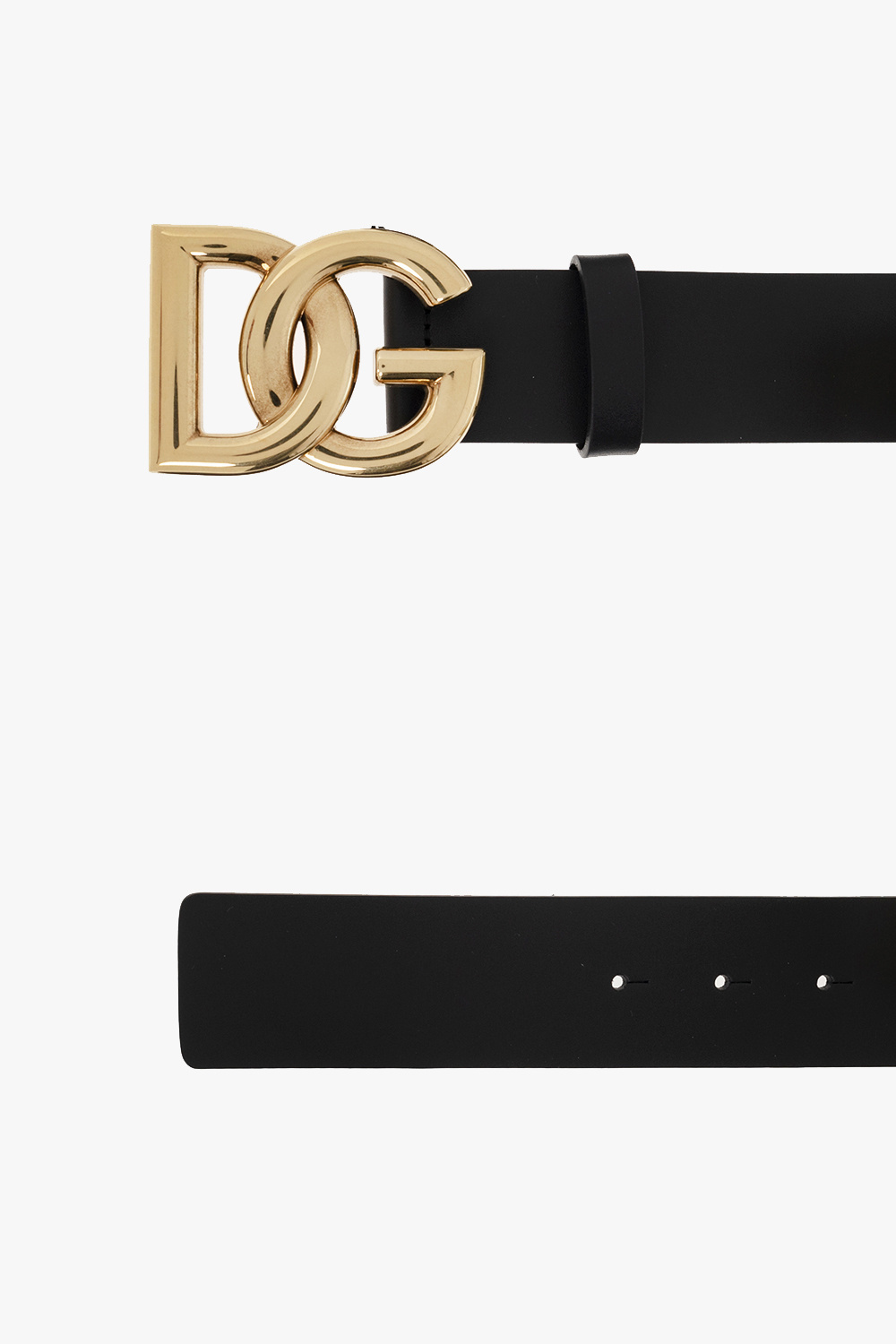 DOLCE & GABBANA BRELOK DO KLUCZY Belt with logo