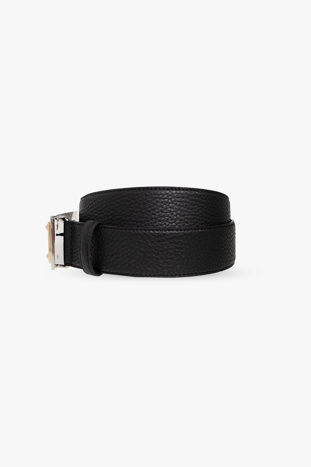 Dolce & Gabbana Tweed Leather belt