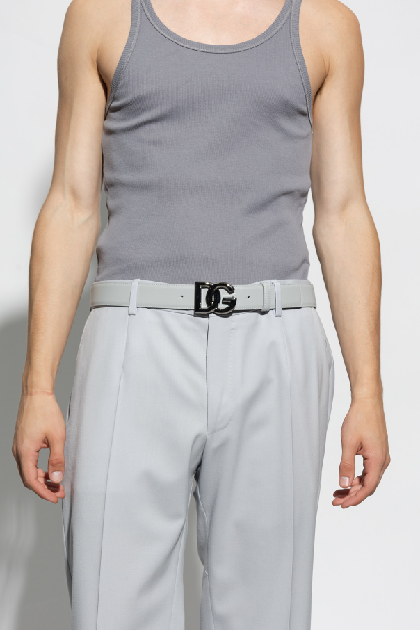 Dolce & Gabbana zip around logo wallet Leather belt