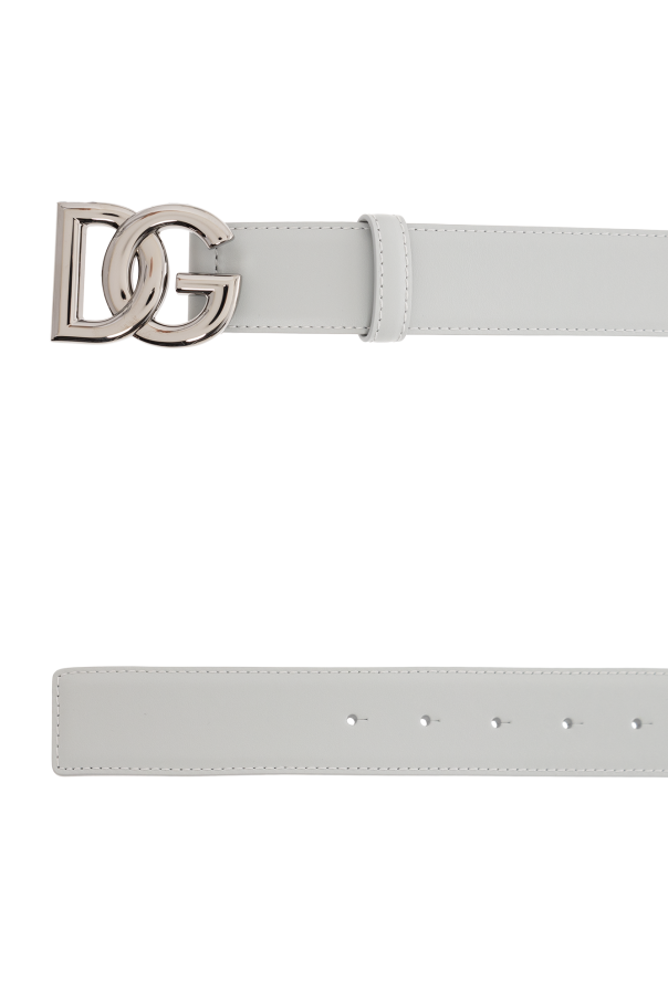 Dolce & Gabbana zip around logo wallet Leather belt