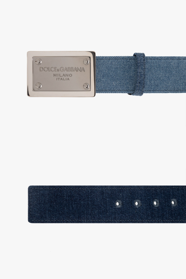 Dolce designer & Gabbana Denim belt