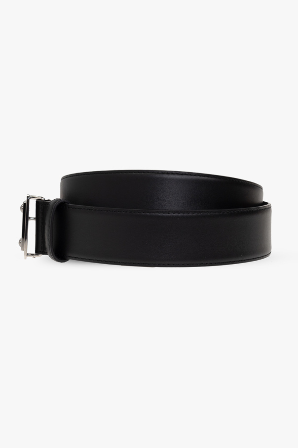 Live la hemd dolce vita in high-impact prints Leather belt