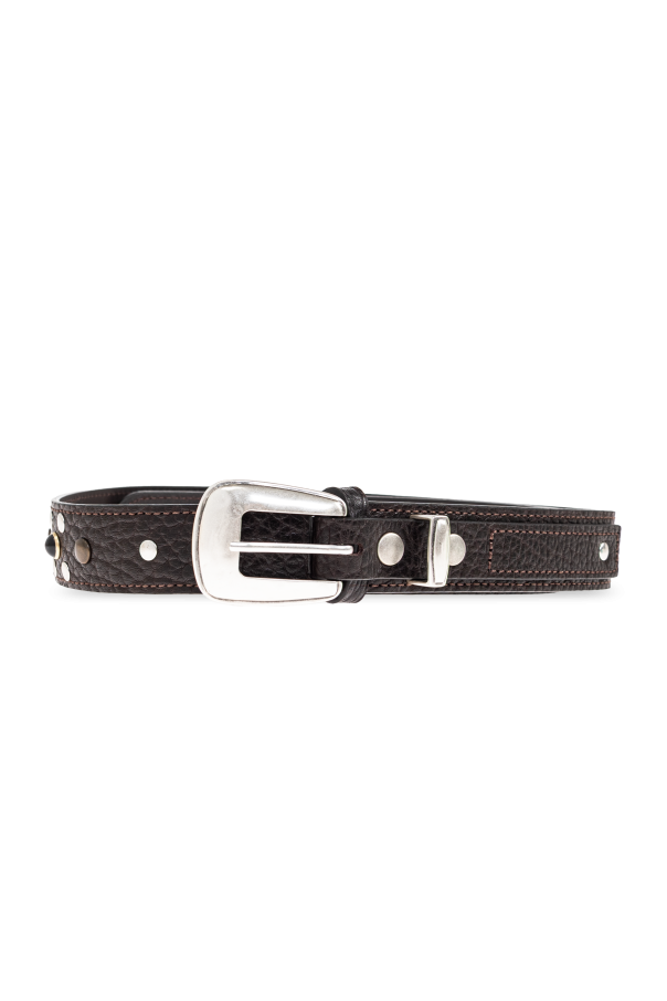 Leather belt with studs od Lemaire