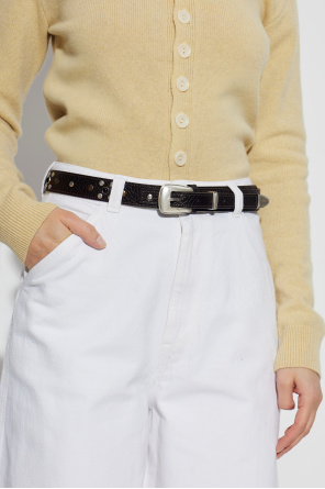 Leather belt with studs od Lemaire