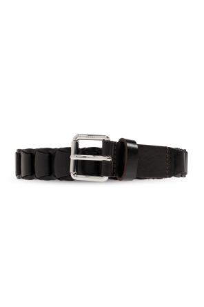 Leather belt
