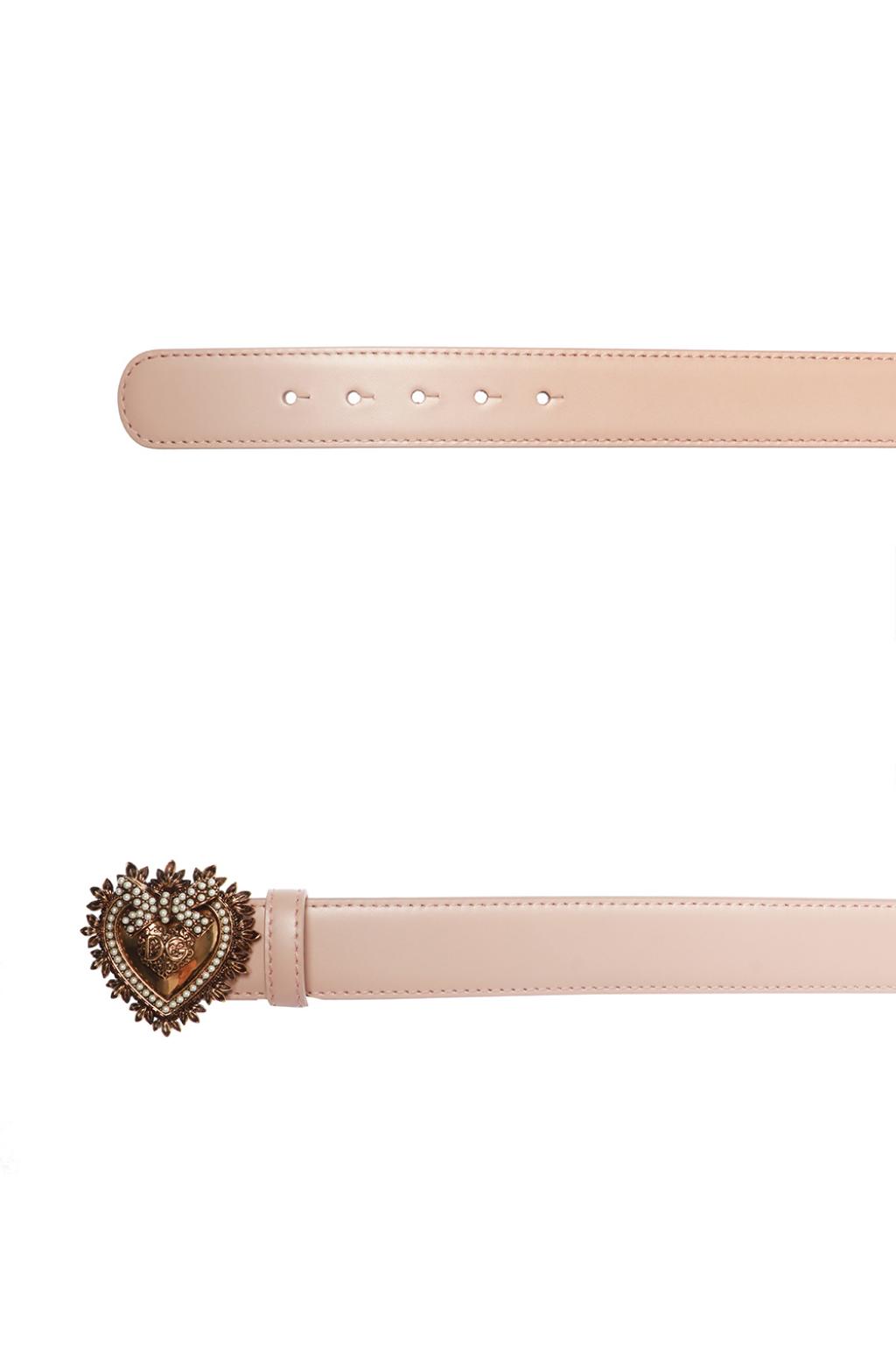 Dolce & Gabbana Classic Portofino sneakers Logo-buckle belt