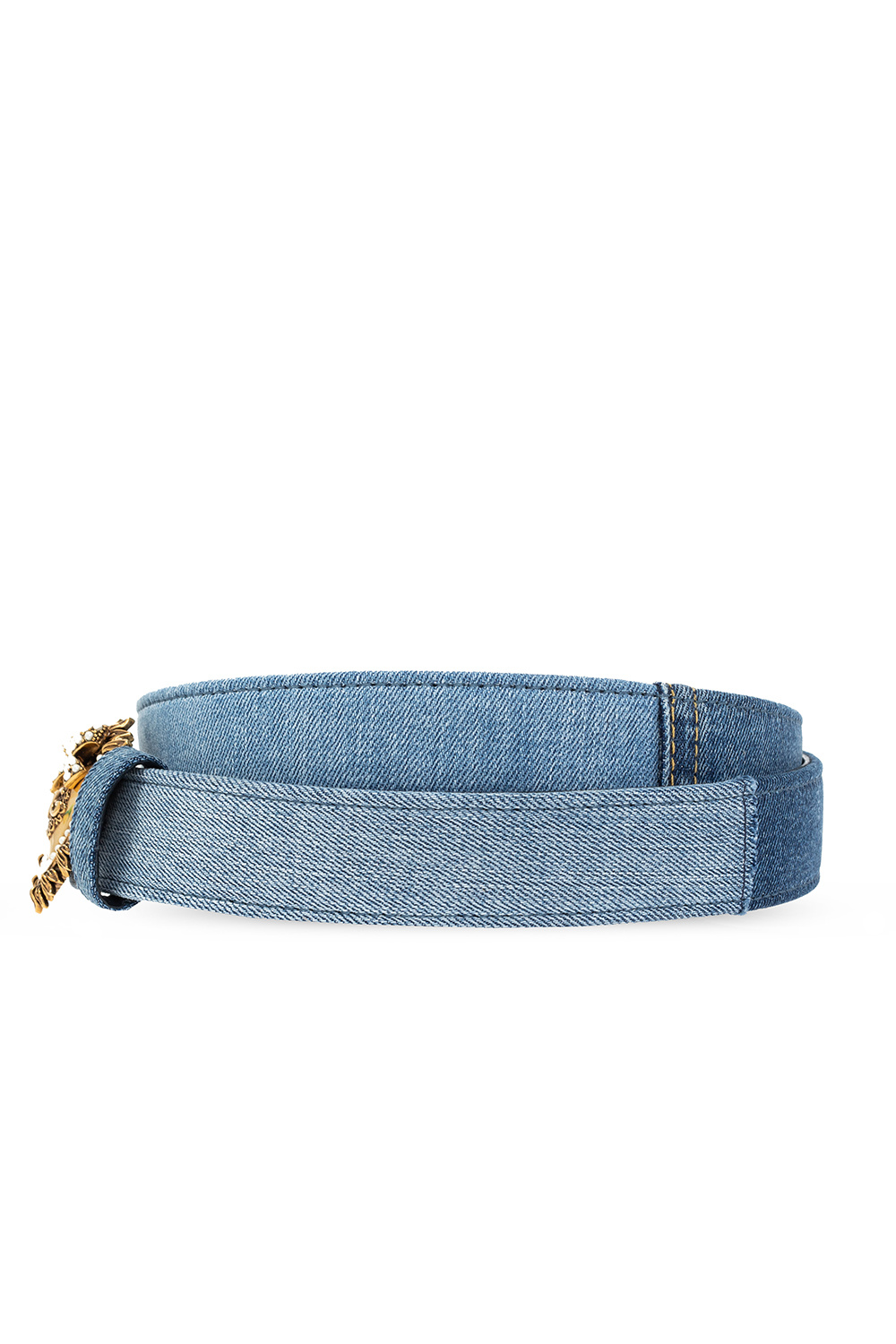 Dolce & Gabbana chain-link pearl bracelet Denim belt